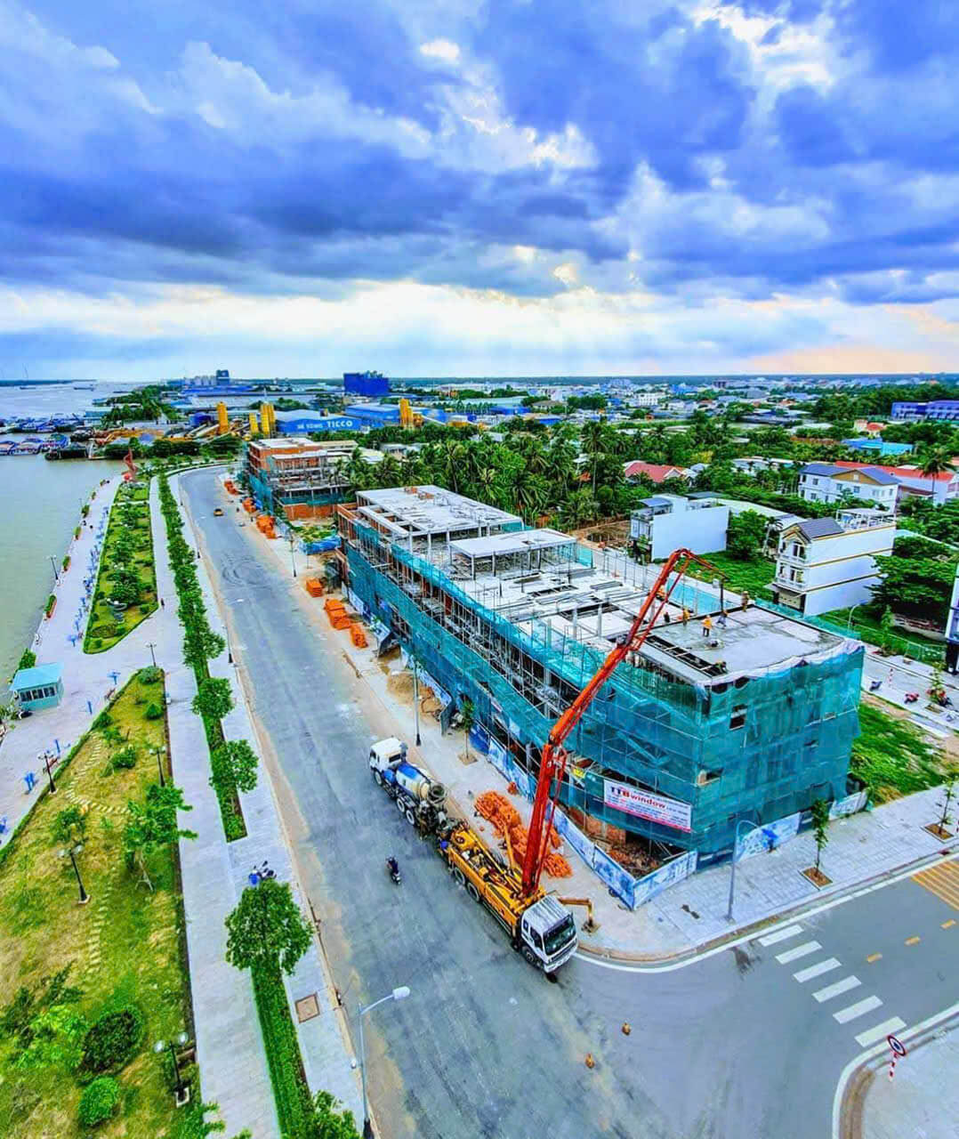 Dự án Khu dân cư dọc Sông Tiền