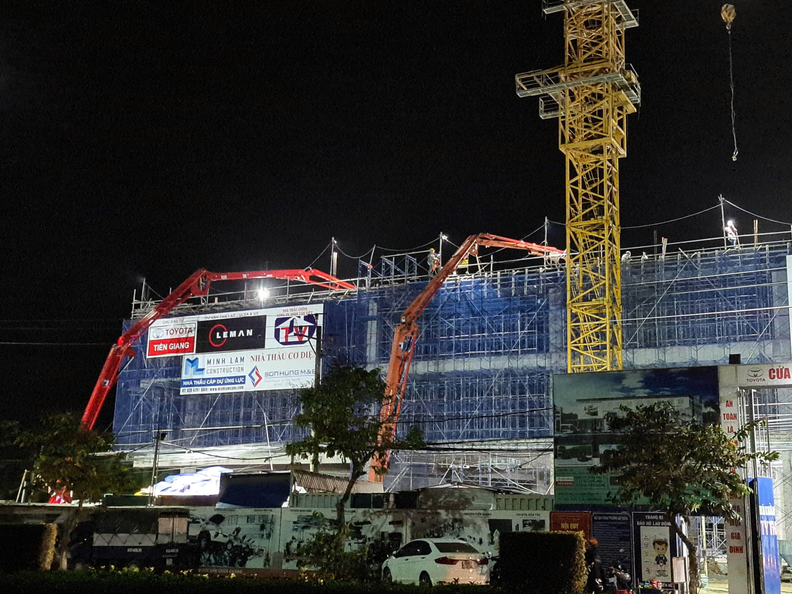 Dự án Showroom TOYOTA Tiền Giang